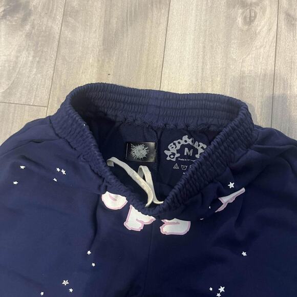 Large sp5der navy shorts - Picture 3 of 3